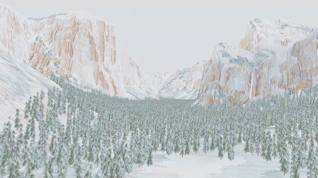 Nei paesaggi animati di Robinsson Cravents si svolge il ciclo delle stagioni